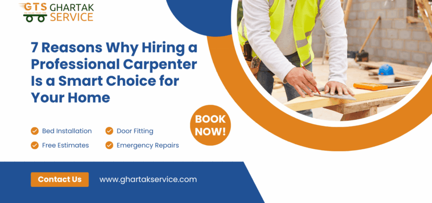 7 Reasons Why Hiring a Professional Carpenter Is a Smart Choice for Your Home